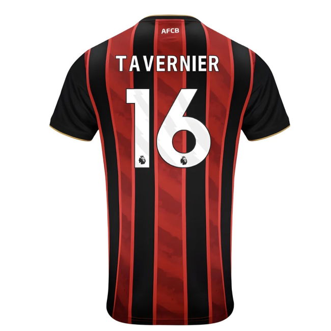 2025-2026 Bournemouth Home Shirt (Tavernier 16)