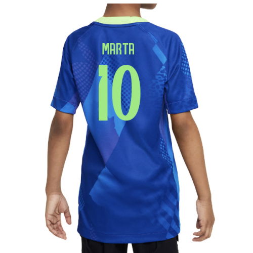 2025-2026 Brazil Womens Team Away Shirt (Kids) (Marta 10)