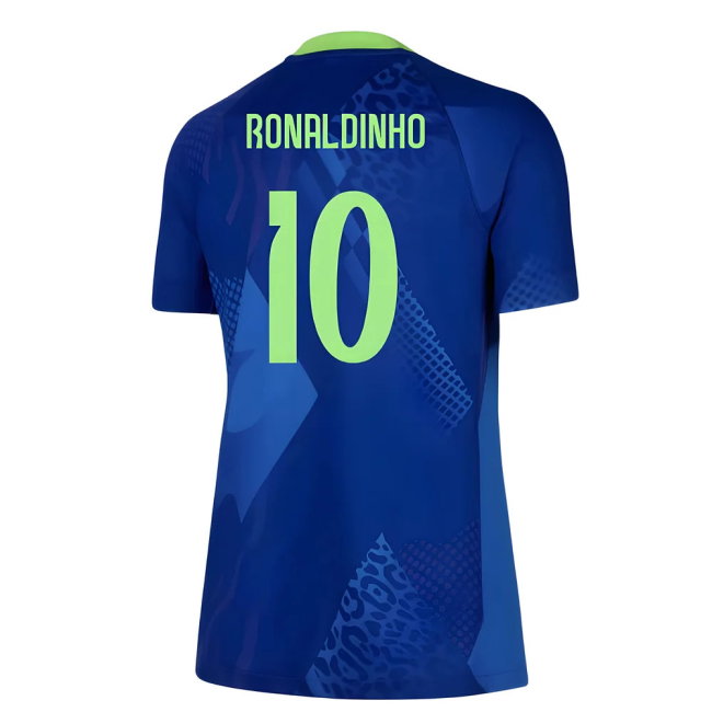 2025-2026 Brazil Womens Team Away Shirt (Ladies) (Ronaldinho 10)