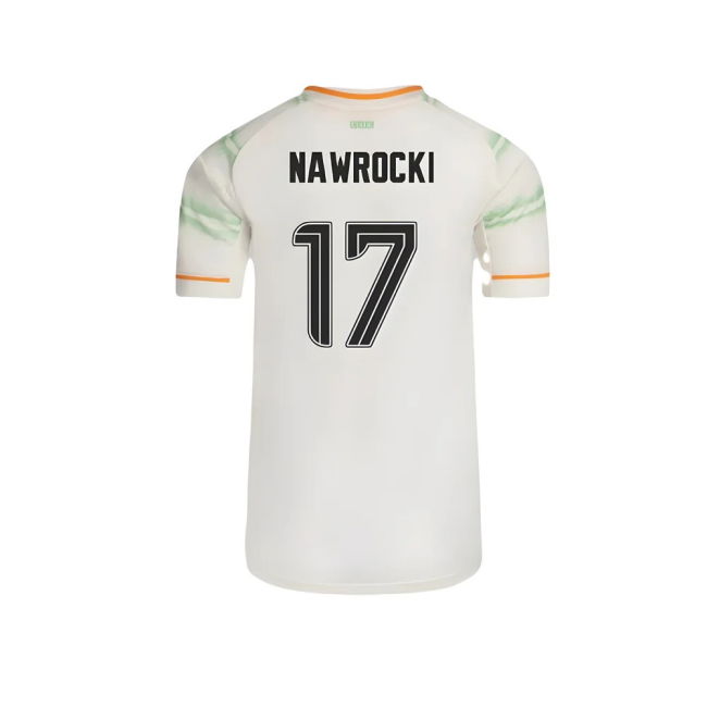 2025-2026 Celtic Third Shirt - Womens (Nawrocki 17)