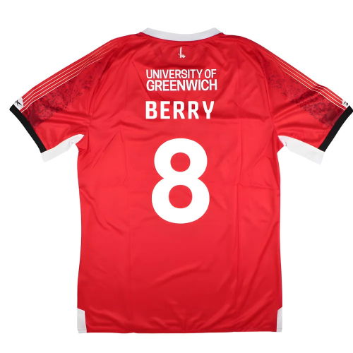 2025-2026 Charlton Athletic Home Shirt (Berry 8)