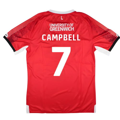 2025-2026 Charlton Athletic Home Shirt (Campbell 7)