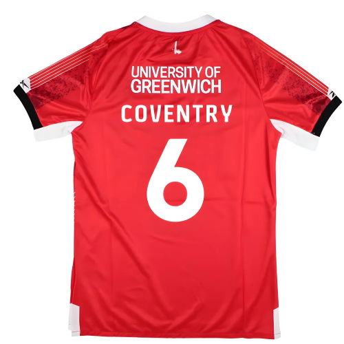 2025-2026 Charlton Athletic Home Shirt - Kids (Coventry 6)