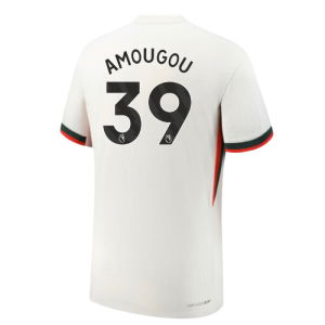 2025-2026 Chelsea Authentic Dri-Fit ADV Away Shirt (Amougou 39)