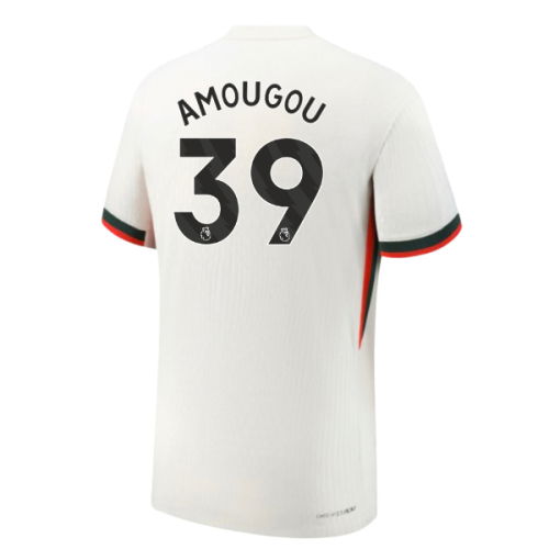 2025-2026 Chelsea Authentic Dri-Fit ADV Away Shirt (Amougou 39)