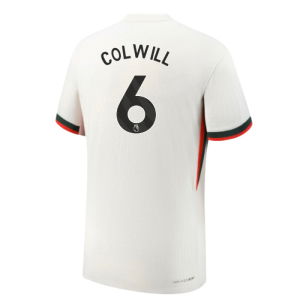 2025-2026 Chelsea Authentic Dri-Fit ADV Away Shirt (Colwill 6)