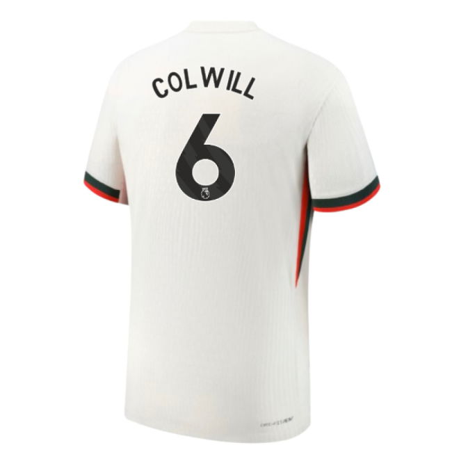 2025-2026 Chelsea Authentic Dri-Fit ADV Away Shirt (Colwill 6)