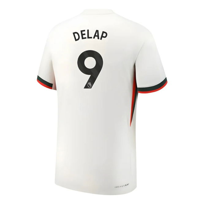 2025-2026 Chelsea Authentic Dri-Fit ADV Away Shirt (Delap 9)