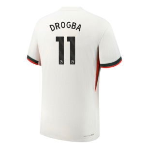 2025-2026 Chelsea Authentic Dri-Fit ADV Away Shirt (Drogba 11)