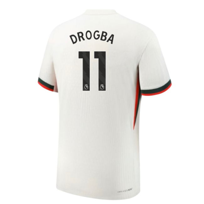 2025-2026 Chelsea Authentic Dri-Fit ADV Away Shirt (Drogba 11)