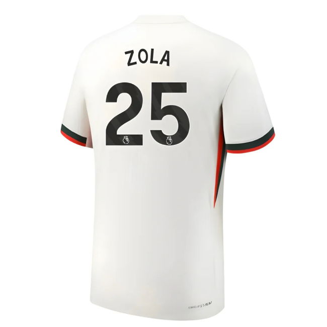 2025-2026 Chelsea Authentic Dri-Fit ADV Away Shirt (Zola 25)