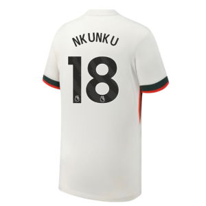2025-2026 Chelsea Away Shirt (Kids) (Nkunku 18)