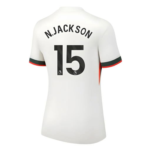 2025-2026 Chelsea Away Shirt (Womens) (N.Jackson 15)
