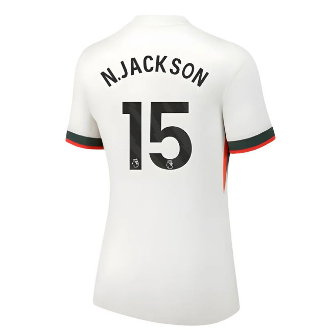 2025-2026 Chelsea Away Shirt (Womens) (N.Jackson 15)