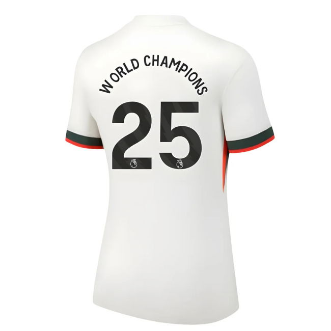 2025-2026 Chelsea Away Shirt (Womens) (World Champions 25)