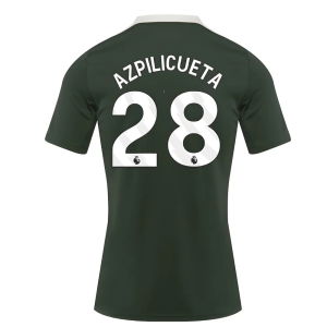 2025-2026 Chelsea Dri-Fit Strike Training Shirt (Green) (Azpilicueta 28)