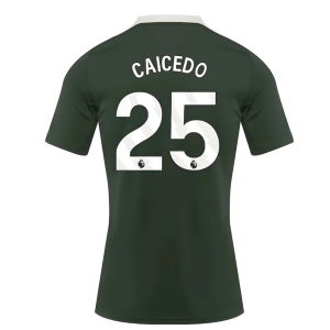 2025-2026 Chelsea Dri-Fit Strike Training Shirt (Green) (Caicedo 25)