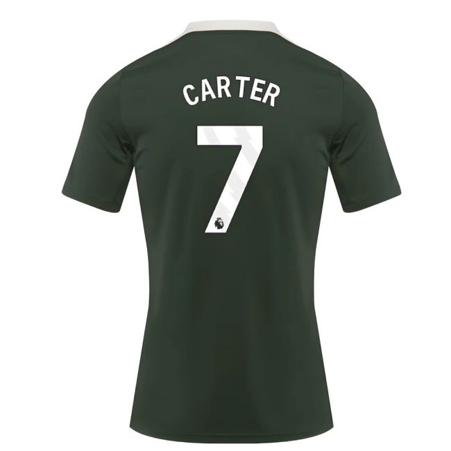 2025-2026 Chelsea Dri-Fit Strike Training Shirt (Green) (Carter 7)