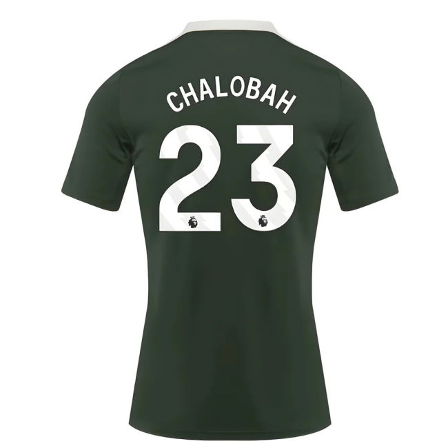 2025-2026 Chelsea Dri-Fit Strike Training Shirt (Green) (Chalobah 23)