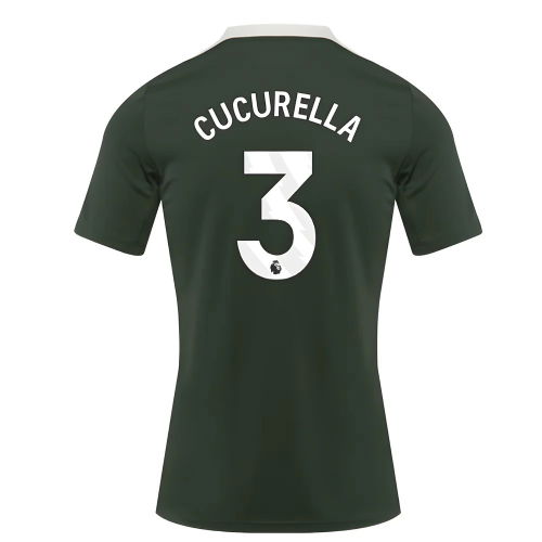 2025-2026 Chelsea Dri-Fit Strike Training Shirt (Green) (Cucurella 3)