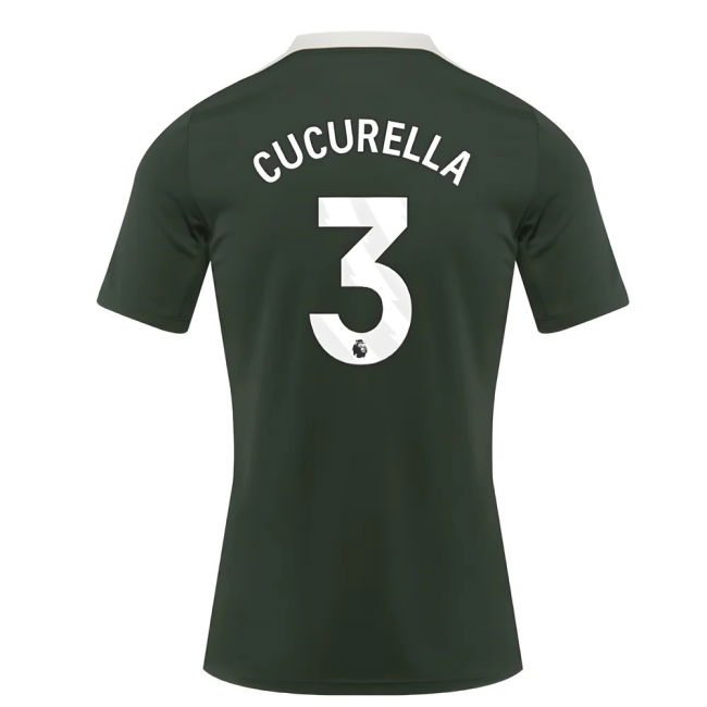 2025-2026 Chelsea Dri-Fit Strike Training Shirt (Green) (Cucurella 3)