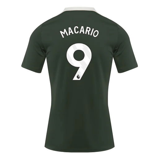 2025-2026 Chelsea Dri-Fit Strike Training Shirt (Green) (Macario 9)