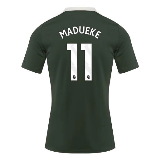 2025-2026 Chelsea Dri-Fit Strike Training Shirt (Green) (Madueke 11)