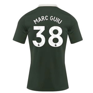 2025-2026 Chelsea Dri-Fit Strike Training Shirt (Green) (Marc Guiu 38)