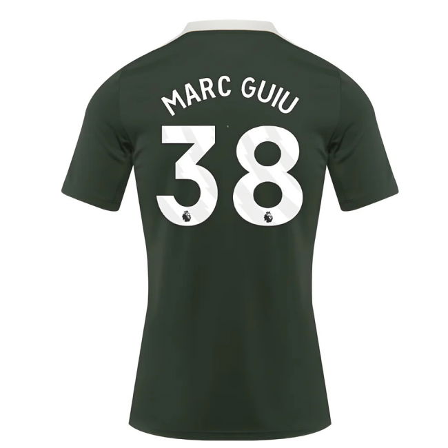 2025-2026 Chelsea Dri-Fit Strike Training Shirt (Green) (Marc Guiu 38)