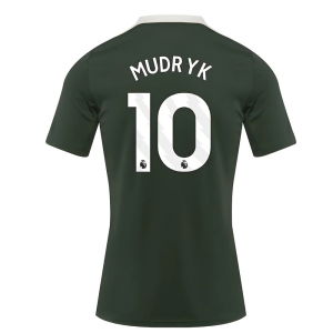 2025-2026 Chelsea Dri-Fit Strike Training Shirt (Green) (Mudryk 10)