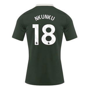 2025-2026 Chelsea Dri-Fit Strike Training Shirt (Green) (Nkunku 18)