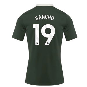 2025-2026 Chelsea Dri-Fit Strike Training Shirt (Green) (Sancho 19)