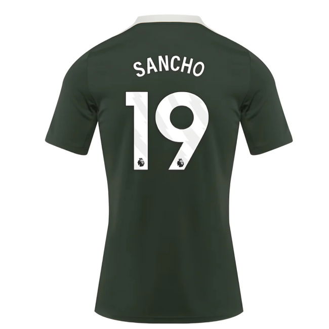 2025-2026 Chelsea Dri-Fit Strike Training Shirt (Green) (Sancho 19)