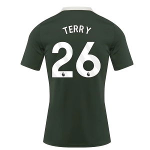 2025-2026 Chelsea Dri-Fit Strike Training Shirt (Green) (Terry 26)