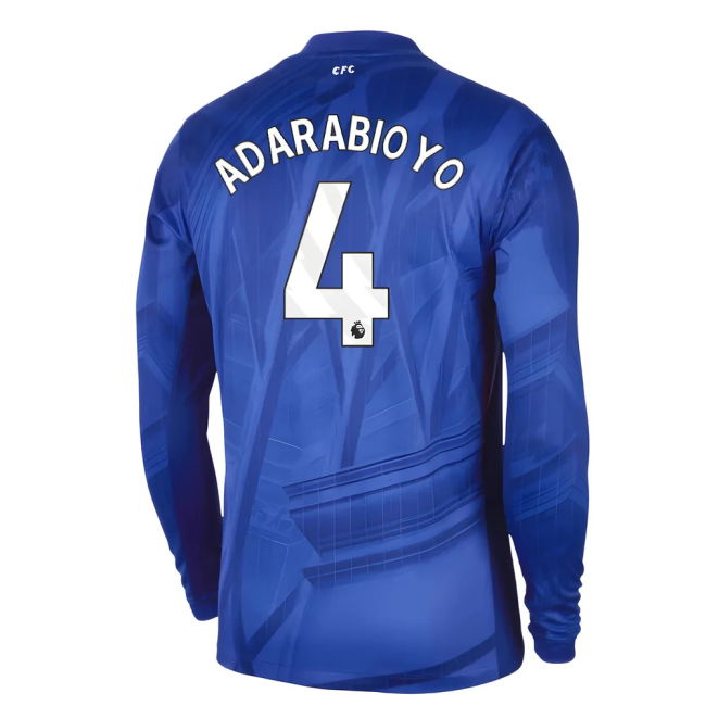 2025-2026 Chelsea Home Long Sleeve Shirt (Adarabioyo 4)