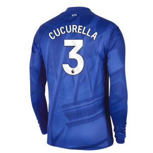 2025-2026 Chelsea Home Long Sleeve Shirt (Cucurella 3)