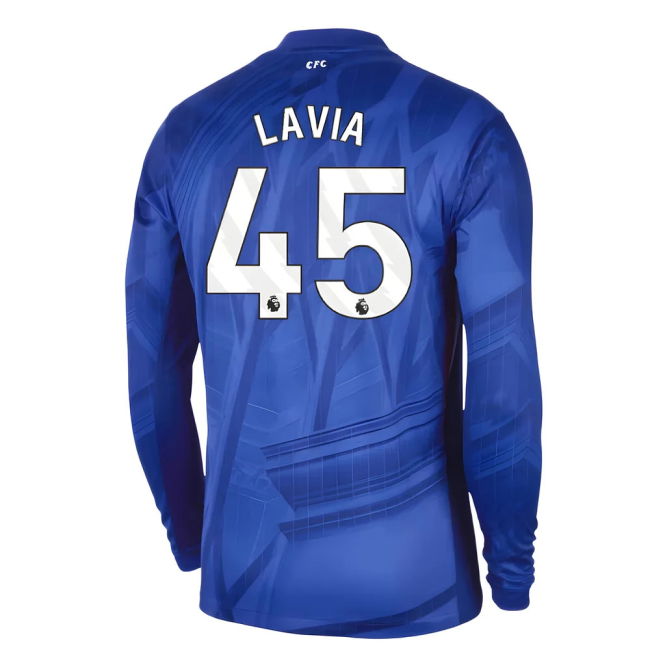 2025-2026 Chelsea Home Long Sleeve Shirt (Lavia 45)