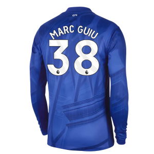 2025-2026 Chelsea Home Long Sleeve Shirt (Marc Guiu 38)