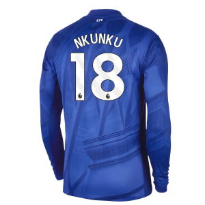 2025-2026 Chelsea Home Long Sleeve Shirt (Nkunku 18)