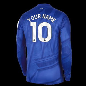 2025-2026 Chelsea Home Long Sleeve Shirt (Your Name)