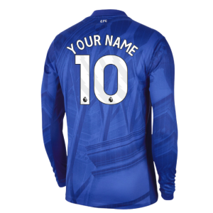 2025-2026 Chelsea Home Long Sleeve Shirt (Your Name)