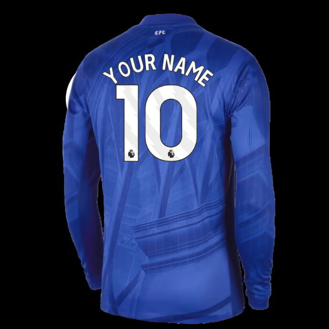 2025-2026 Chelsea Home Long Sleeve Shirt (Your Name)