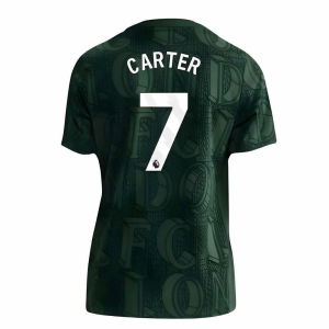 2025-2026 Chelsea Pre Match Shirt (Green) - Kids (Carter 7)