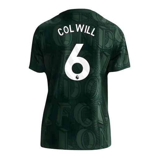 2025-2026 Chelsea Pre Match Shirt (Green) - Kids (Colwill 6)