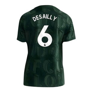 2025-2026 Chelsea Pre Match Shirt (Green) - Kids (Desailly 6)
