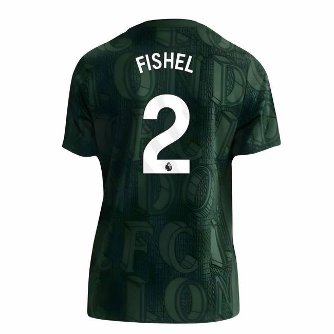 2025-2026 Chelsea Pre Match Shirt (Green) - Kids (Fishel 2)