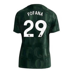 2025-2026 Chelsea Pre Match Shirt (Green) - Kids (Fofana 29)