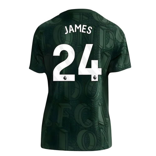 2025-2026 Chelsea Pre Match Shirt (Green) - Kids (James 24)