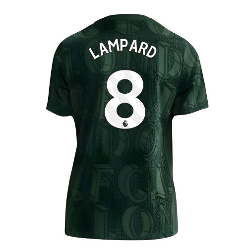 2025-2026 Chelsea Pre Match Shirt (Green) - Kids (Lampard 8)