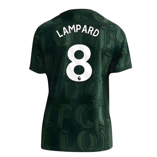 2025-2026 Chelsea Pre Match Shirt (Green) - Kids (Lampard 8)